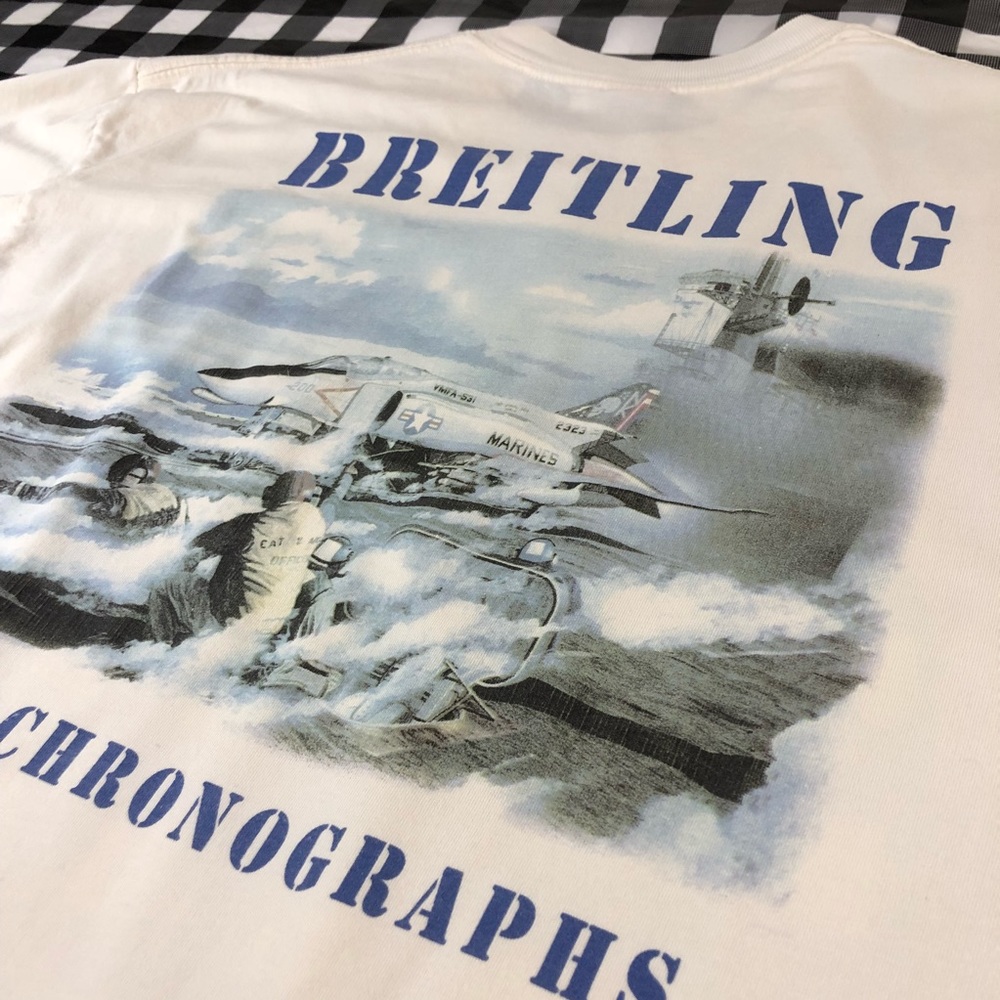 Breitling Swiss Watches Chronographs Vintage Tee - Picture 5 of 13
